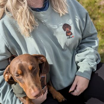 Personalised Dog Lover Motif Sweatshirt, 7 of 12