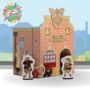 Planet Town Firestation Cardboard Playset, thumbnail 1 of 5