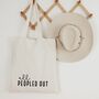 All Peopled Out Tote Bag, thumbnail 2 of 2