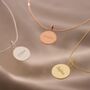Sia Sterling Silver Snake Chain Personalised Necklace, thumbnail 2 of 12