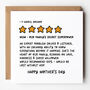 Mother's Day Five Star Review Card, thumbnail 1 of 2