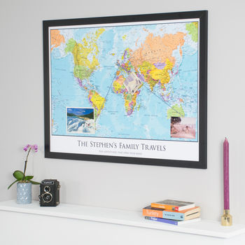 Personalised Map Of The World, 6 of 7