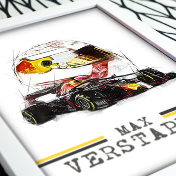 F1 Graphic Poster Print, 3 of 4