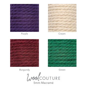 Isabella Macrame Bunting Craft Kit, 8 of 9
