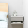 Floating Bedside Table With Drawer And Shelf, thumbnail 7 of 8
