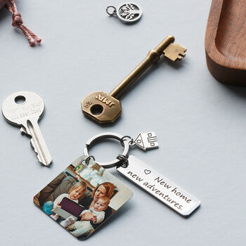 New Home New Adventure Photo Keyring, 2 of 4