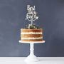 Best Day Ever Decorative Wooden Cake Topper, thumbnail 1 of 4