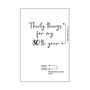 Personalised 30 Things For 30th Year Planner Notebook, thumbnail 4 of 12