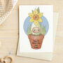 Personalised Birth Flower Baby First Mother's Day Card, thumbnail 1 of 8