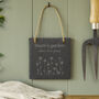 'Mum's Garden, Where Love Grows' Square Slate Sign | Home Decor, thumbnail 1 of 2