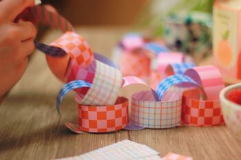Block Party | Colourful Paper Chain Kit, 5 of 12