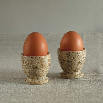 Natural Stone Egg Cups, 4 of 6