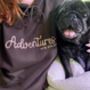 Personalised Dog Adventure Walking Hoodie, thumbnail 1 of 3