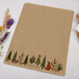 A5 Kraft Letter Writing Paper With Woodland Animals, thumbnail 3 of 4