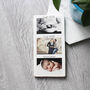 First Father's Day Ceramic Three Photo Tile, thumbnail 1 of 4
