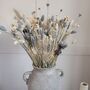 Grey Dried Flower Arrangement With Bunny Tails, thumbnail 2 of 7