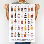 'It's A Rumderful Life' Rum Tea Towel, thumbnail 1 of 4