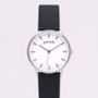 New Collection Silver Vegan Leather Watch, thumbnail 4 of 12