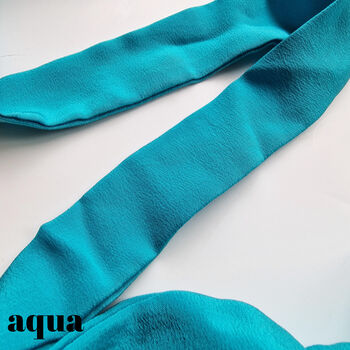 Eco Friendly Handmade Silk Skinny Scarf, 4 of 12