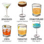 Personalised Secret Message Cocktail Personality Print, thumbnail 7 of 9