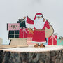 Personalised Wooden Christmas Scene Advent Calendar, thumbnail 8 of 11
