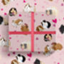 Guinea Pig Love You Wrapping Paper, thumbnail 1 of 2