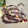 Recycled Sari Silk Fairy Light String, thumbnail 2 of 12