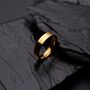 Gold Engraved 5mm Band Ring, thumbnail 5 of 11