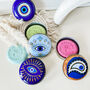 Natural Olive Oil Soap With Evil Eye Tin Gift Box, thumbnail 1 of 11