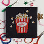 'Popcorn' Mini Cross Stitch Kit, thumbnail 1 of 2
