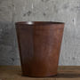 Leather Waste Paper Bin, thumbnail 2 of 4