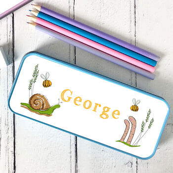 Personalised Child's Pencil Tin, 2 of 4