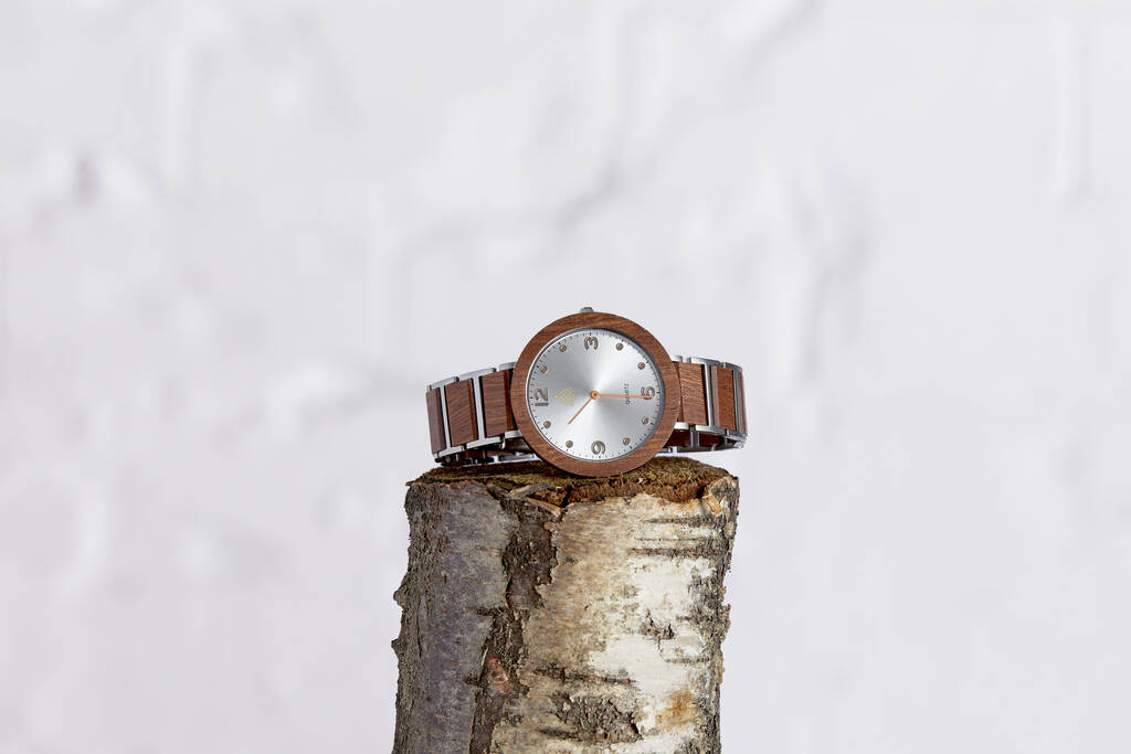The Elm: Handmade Natural Wood Wristwatch, 1 of 8