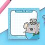 Koala Sticky Notes | Cute Stationery, thumbnail 2 of 5