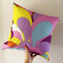 Rainbow Paisley Cushion, thumbnail 1 of 6