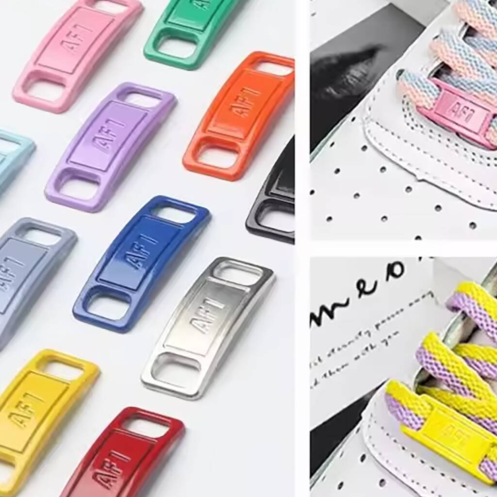 Set Of Five Af1 Metal Shoe Tags For Trainers Sneakerhead Gift, 1 of 2