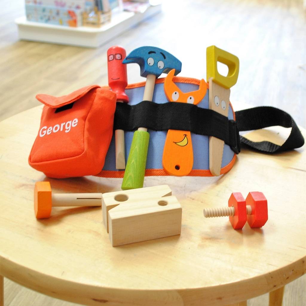 Children's Personalised Fun Tool Belt By Harmony At Home Children's Eco