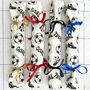 Football Themed Linen Napkin Crackers, thumbnail 1 of 6