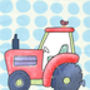 Tractor Children's Personalised Print, thumbnail 8 of 8