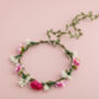 Floral Headpiece Flower Crown, thumbnail 7 of 12