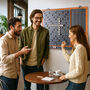 Words Magnetic Wall Game Game Room Decor, thumbnail 2 of 9
