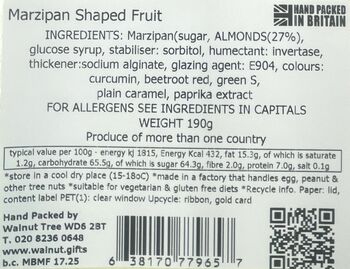 Adorable Marzipan Fruit Gift Box, 7 of 7