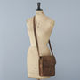 Personalised Buffalo Leather Satchel Style Shoulder Bag, thumbnail 7 of 10