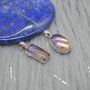 Ametrine Pendant: Sterling Silver, Purple Gemstone, thumbnail 5 of 6