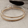 Fafo Brass Bangle, Strength And Courage Gift, Divorce Gift, Gift For Friend, thumbnail 4 of 12