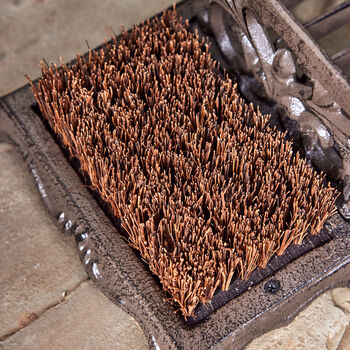 Iron Garden Boot Brush And Scraper, 4 of 6