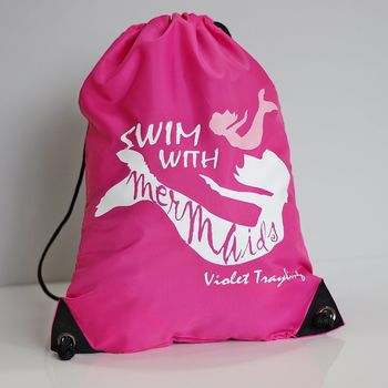 Personalised 'Mermaid' Childrens Swimming Bag, 2 of 5