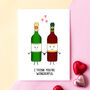 Funny Wine Card For Partner, thumbnail 2 of 3