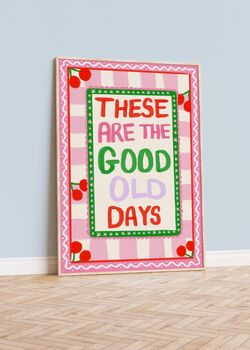 Good Old Days Dopamine Decor Print, 2 of 4