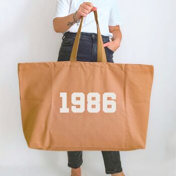 Personalised Extra Large Tote Bag For Book Lovers, 9 of 10